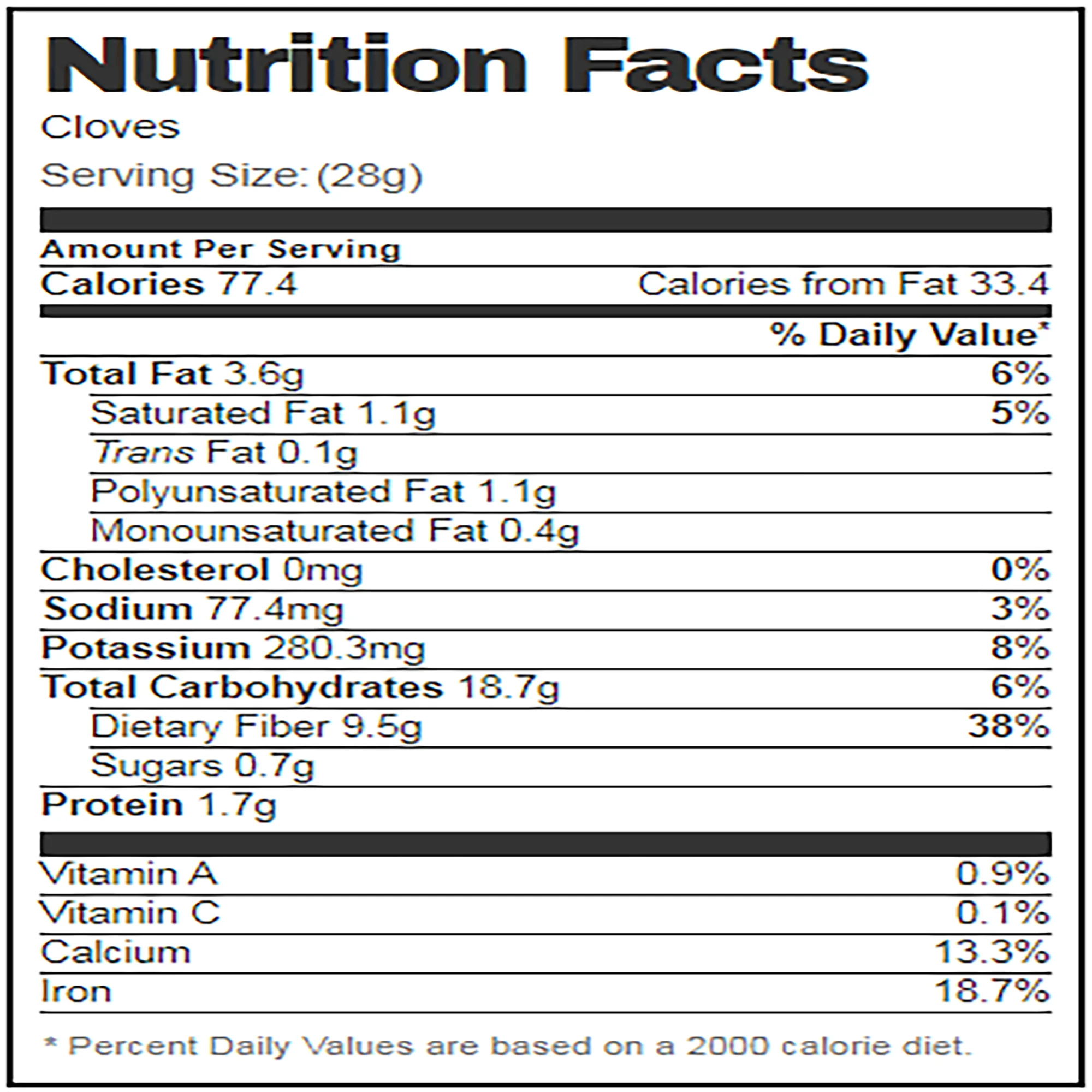 قرنفل ناعم - 75 جم