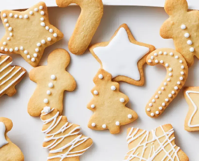 Cutout Sugar-Free Christmas Cookies