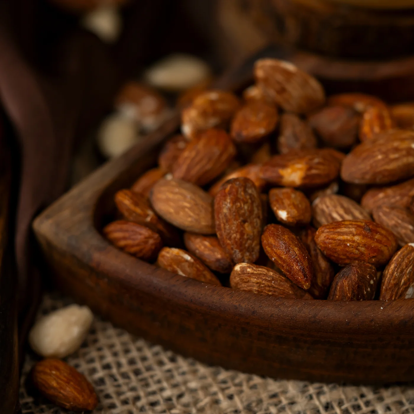 Roasted Almonds with Barbecue Flavor - 100 gm