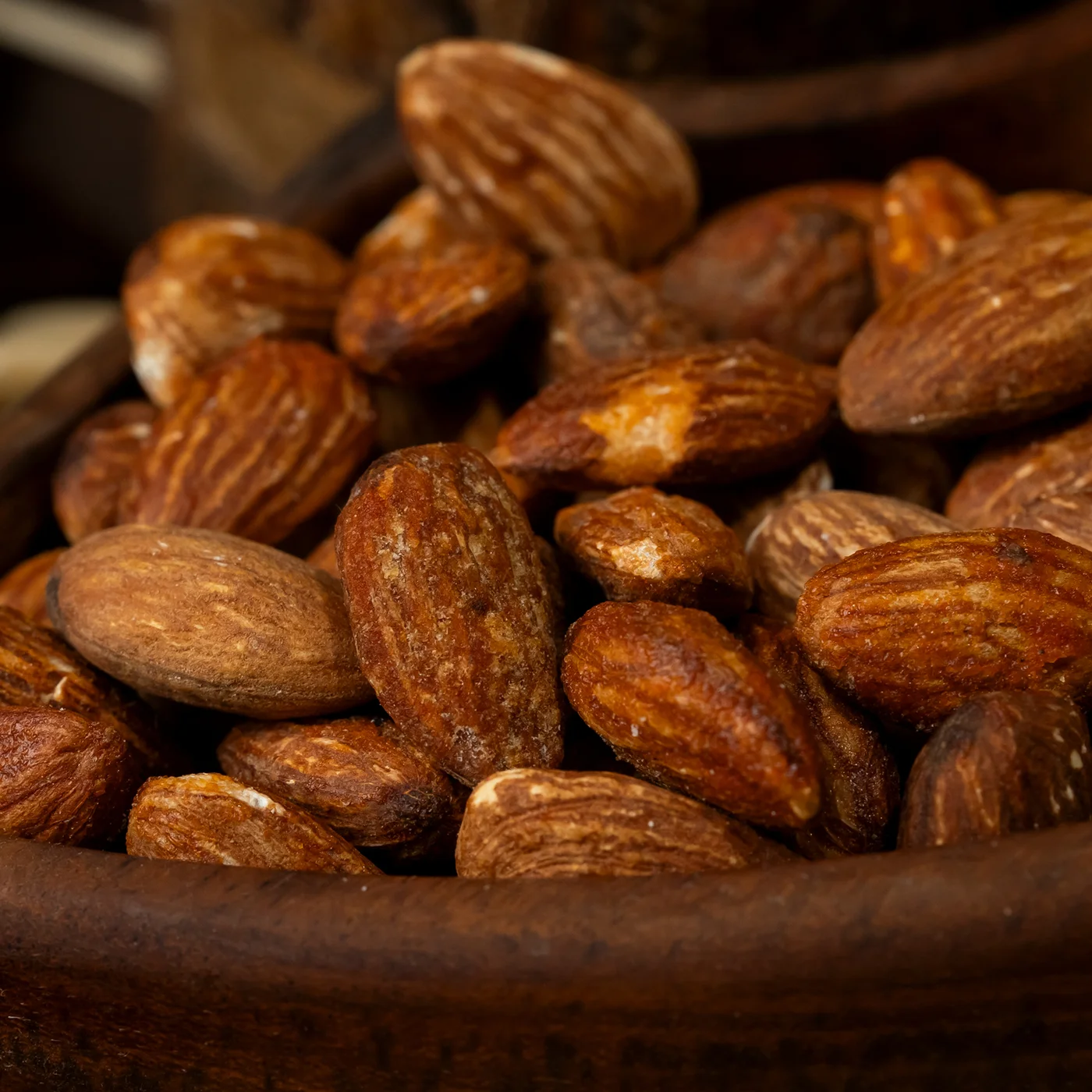 Roasted Almonds with Barbecue Flavor - 100 gm