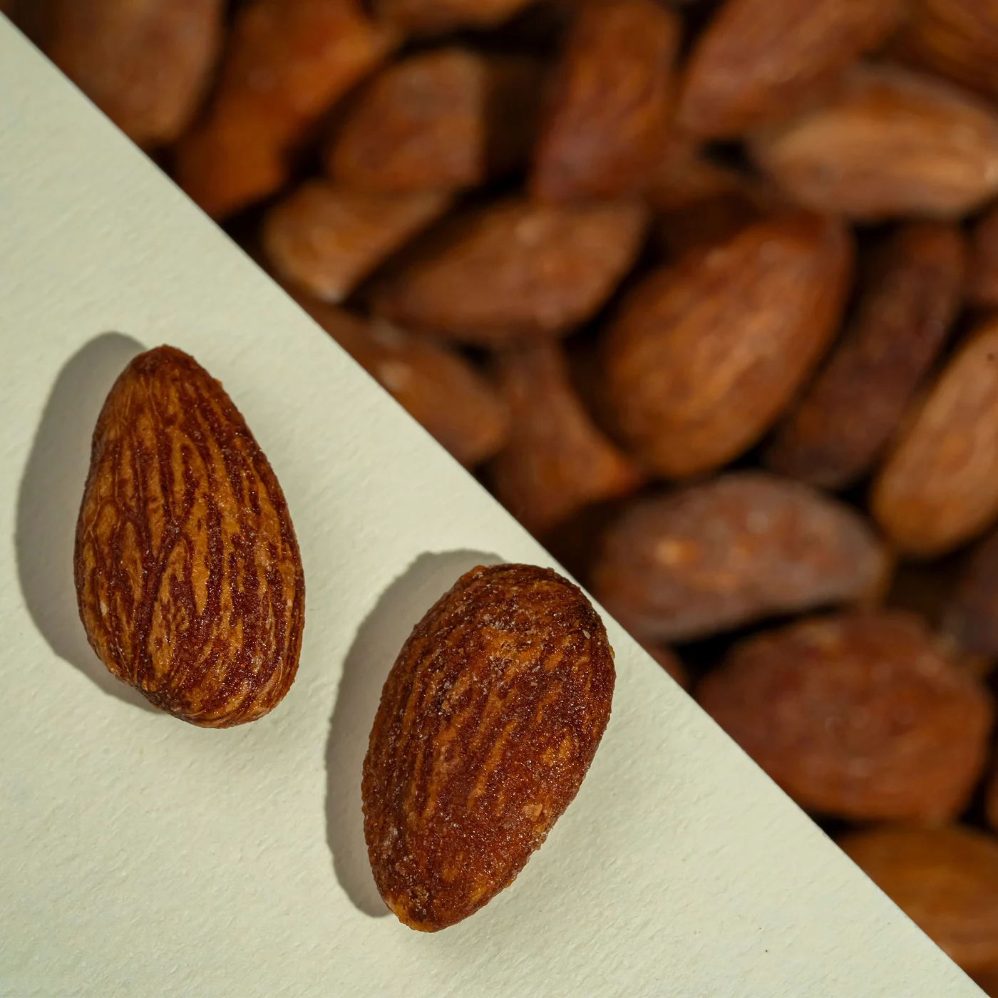 Roasted Almonds with Barbecue Flavor - 100 gm