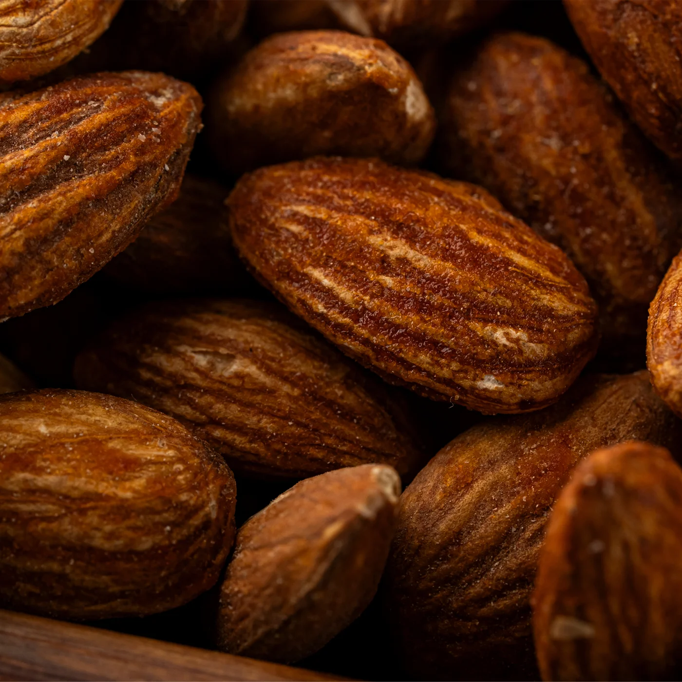 Roasted Almonds with Barbecue Flavor - 100 gm