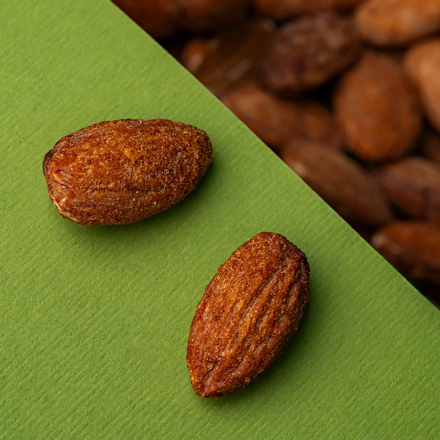 Roasted Almonds with Barbecue Flavor - 100 gm
