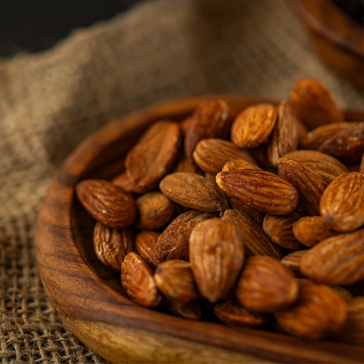 Roasted Almonds with Barbecue Flavor - 100 gm