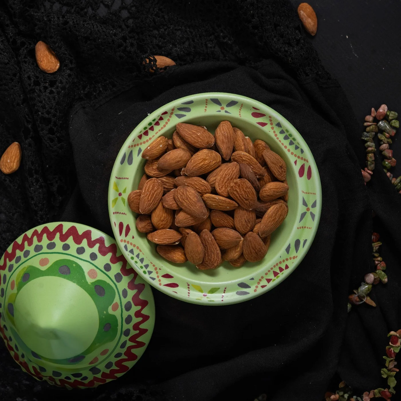 American Salted Almonds - 100 gm