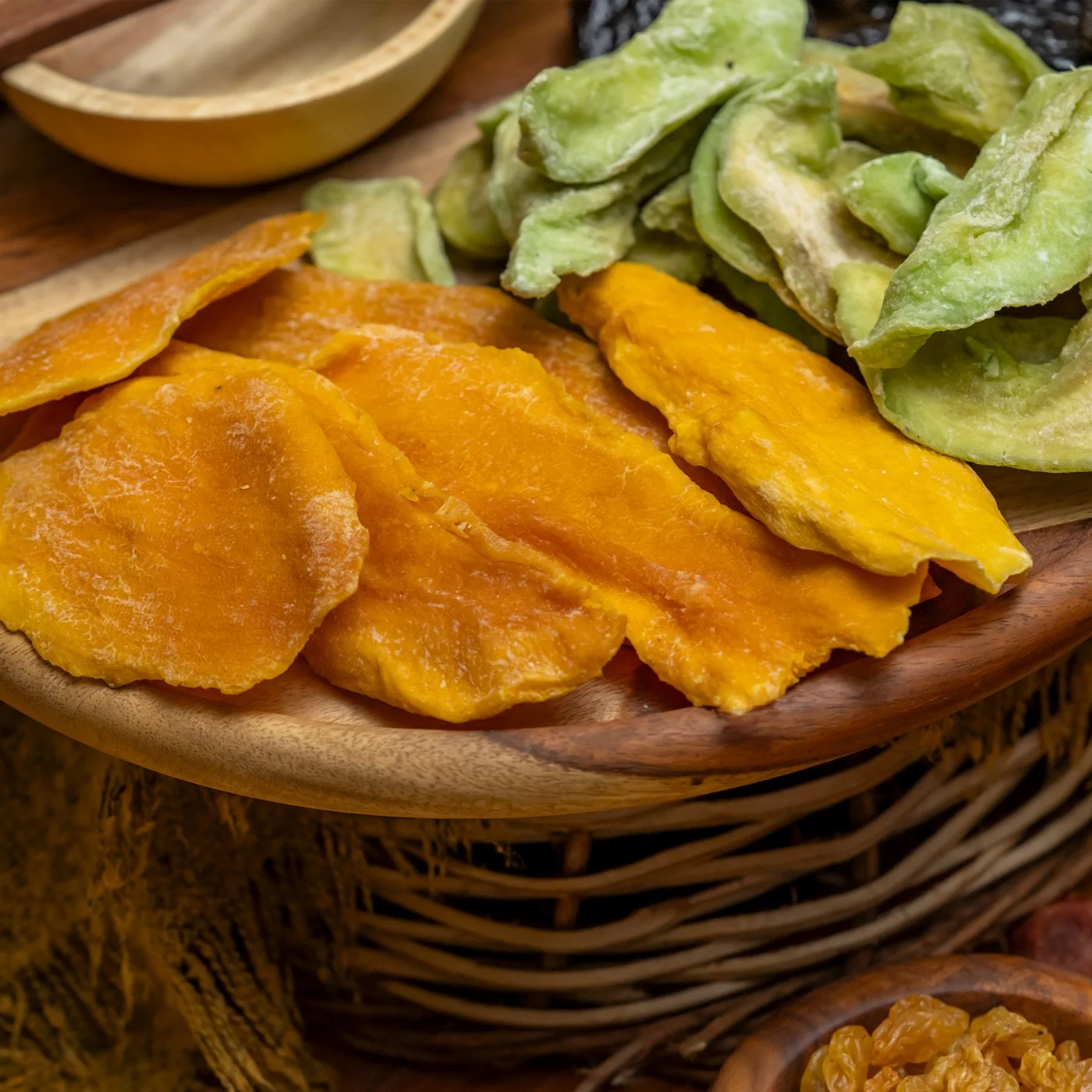 مانجو قطع مجففه بالسكر - 100 جم