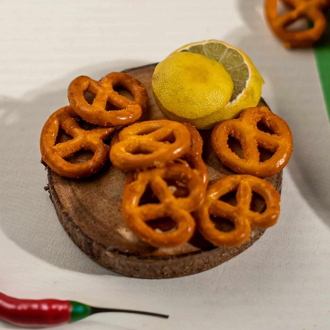 Pretzel Chili Lemon Flavor - 25 gm