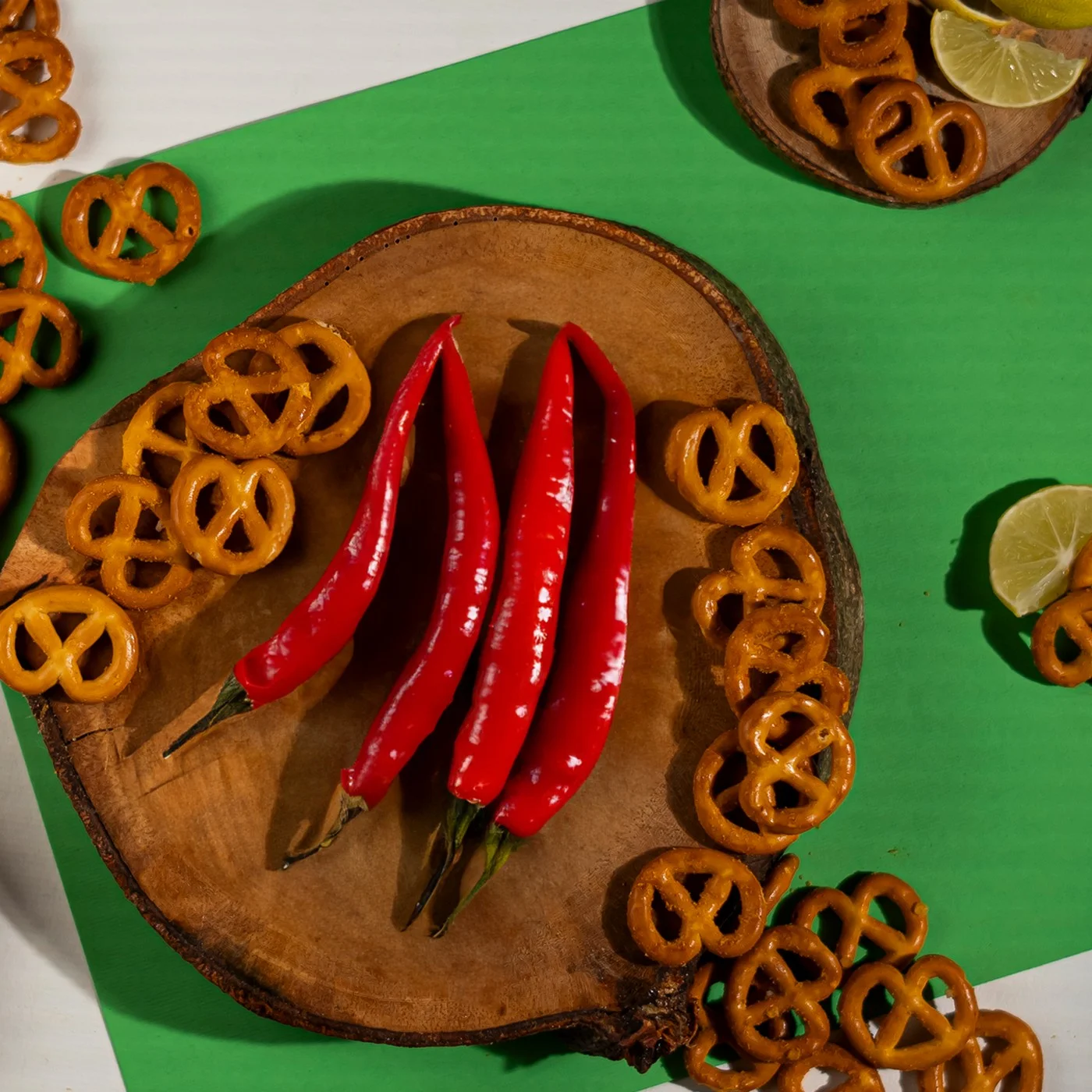 Pretzel Chili Lemon Flavor - 25 gm