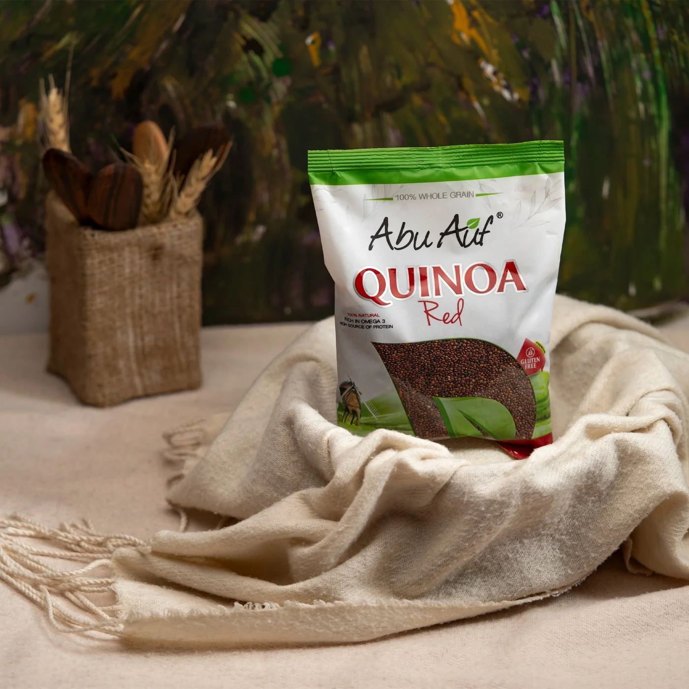 حبوب الكينوا الحمراء - 400 جم