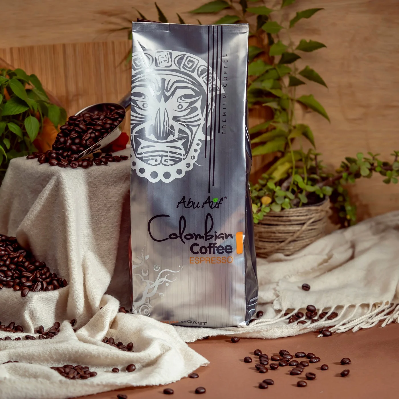 بن إسبريسو كولومبي (حبوب كامله) - 1 كيلو