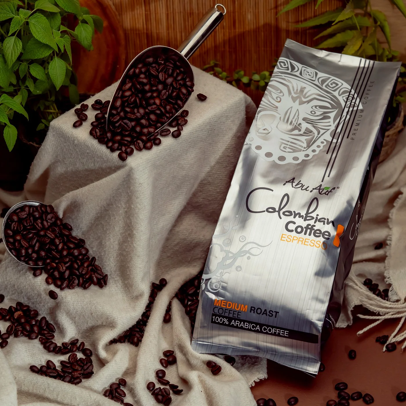بن إسبريسو كولومبي (حبوب كامله) - 1 كيلو