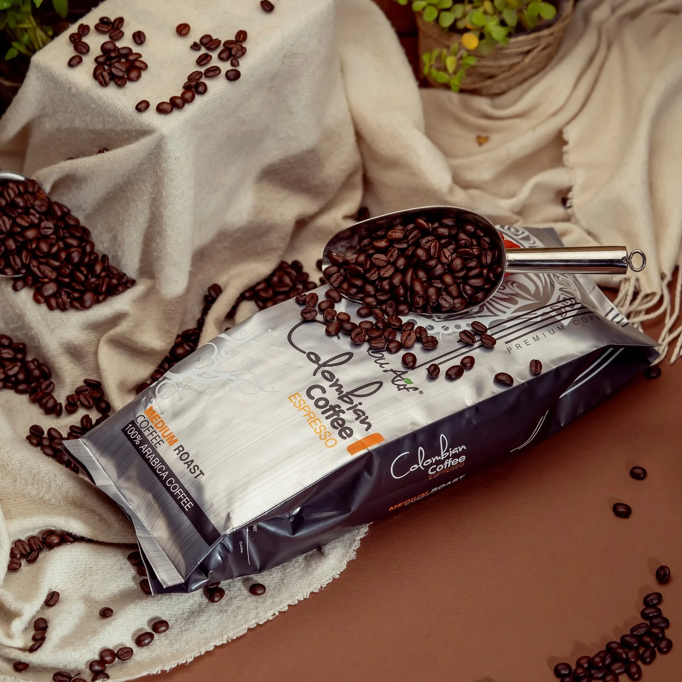 بن إسبريسو كولومبي (حبوب كامله) - 1 كيلو
