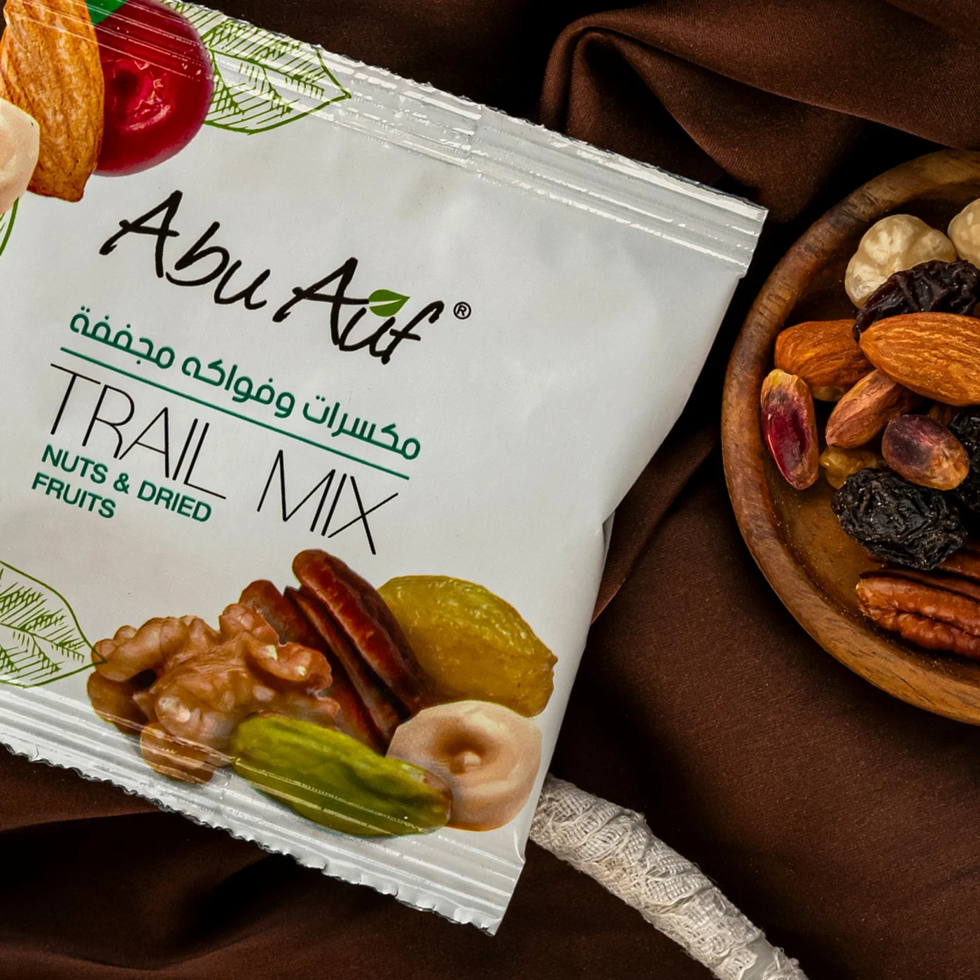 تريل ميكس مكسرات وفواكهة مجففة - 25 جم