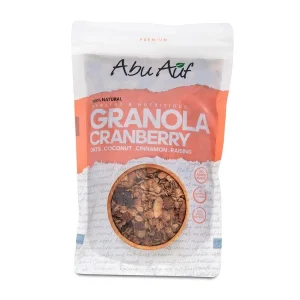 Crispy Granola Cranberries &amp; Raisins - 350 gm