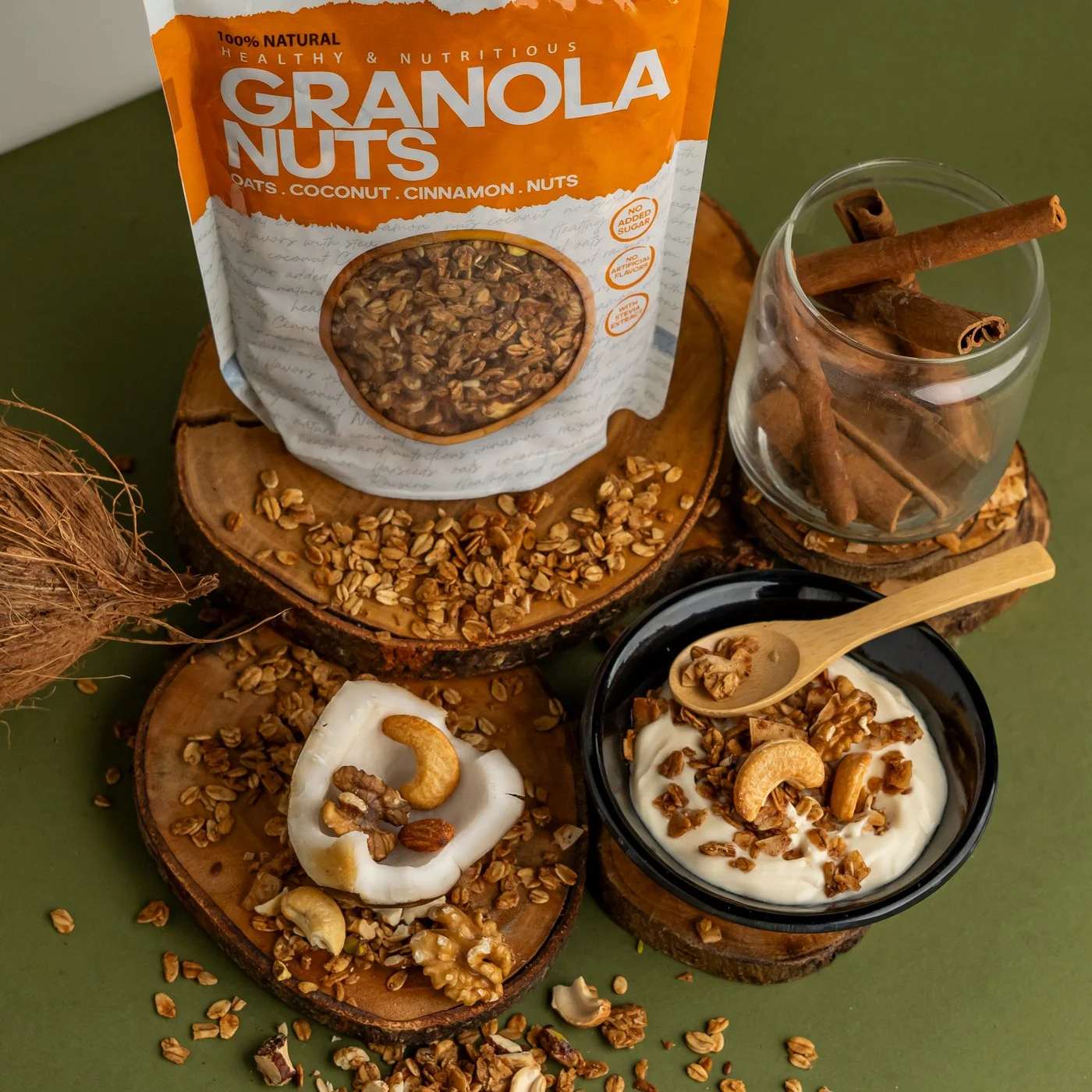 Crispy Granola Nuts - 350 gm