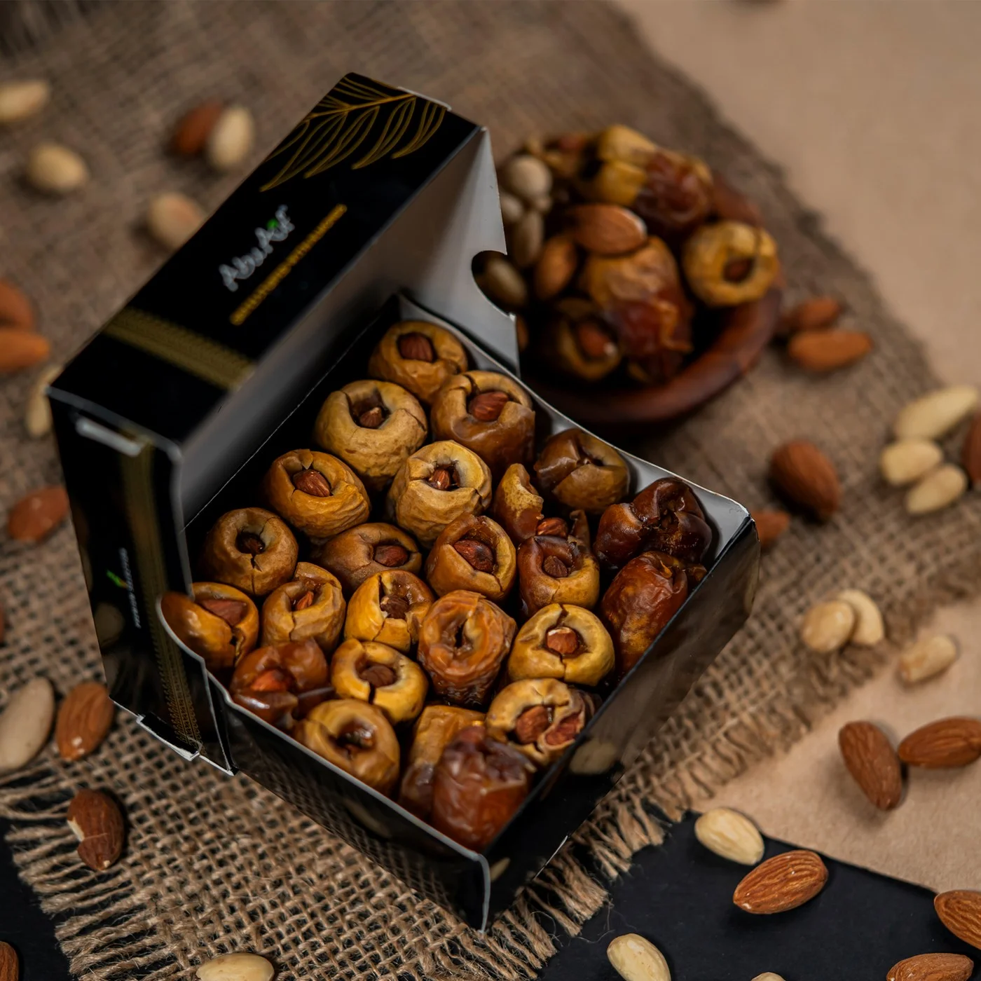 Dates with Almonds - 200 gm