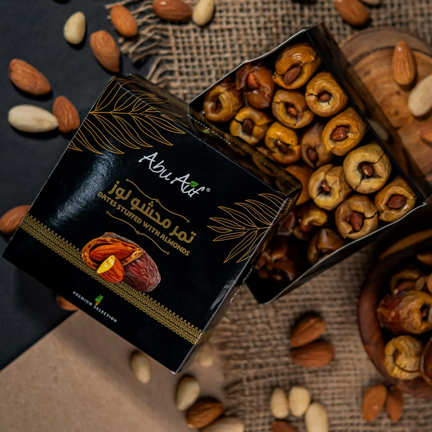 Dates with Almonds - 200 gm