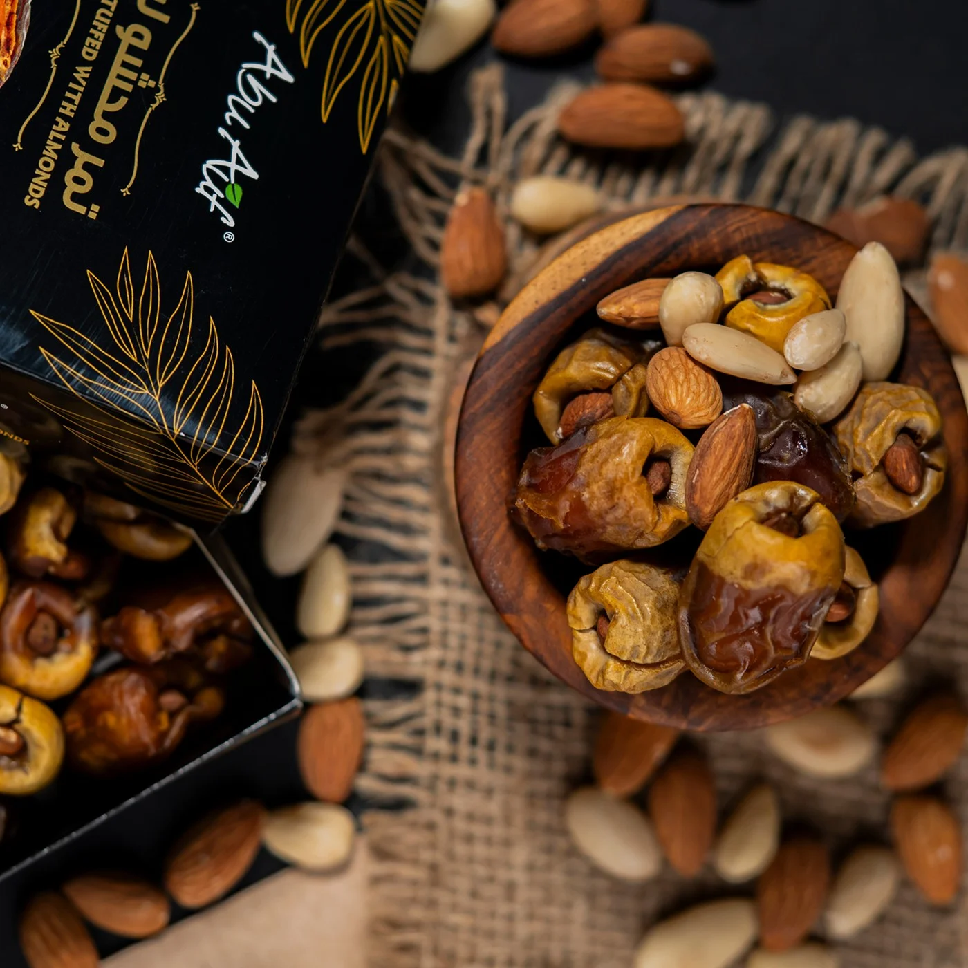 Dates with Almonds - 200 gm