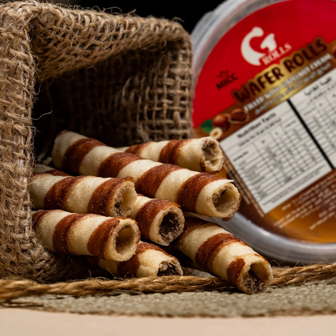 Wafer Hazelnut - 35 Pieces