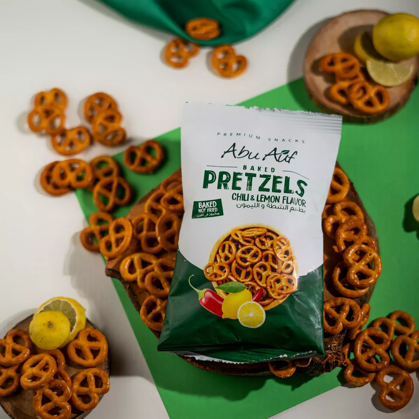 بريتزل شطة وليمون - 40 جم 