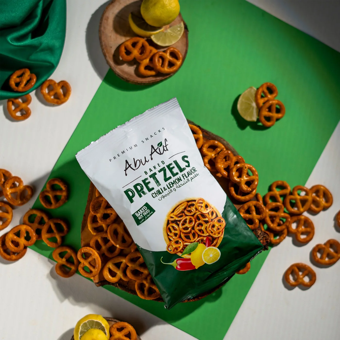 بريتزل شطة وليمون - 40 جم 