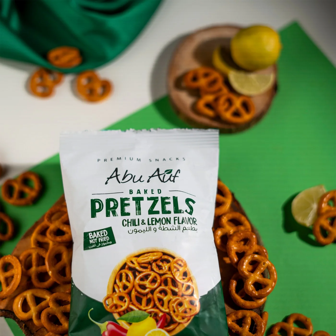 بريتزل شطة وليمون - 40 جم 