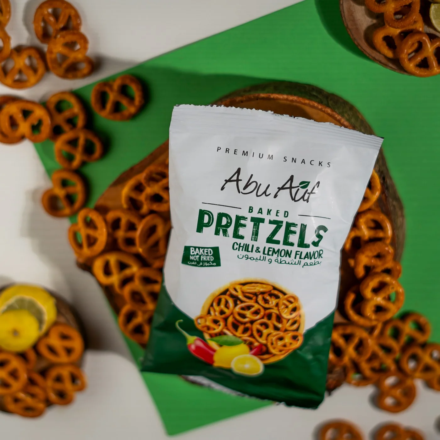 بريتزل شطة وليمون - 40 جم 