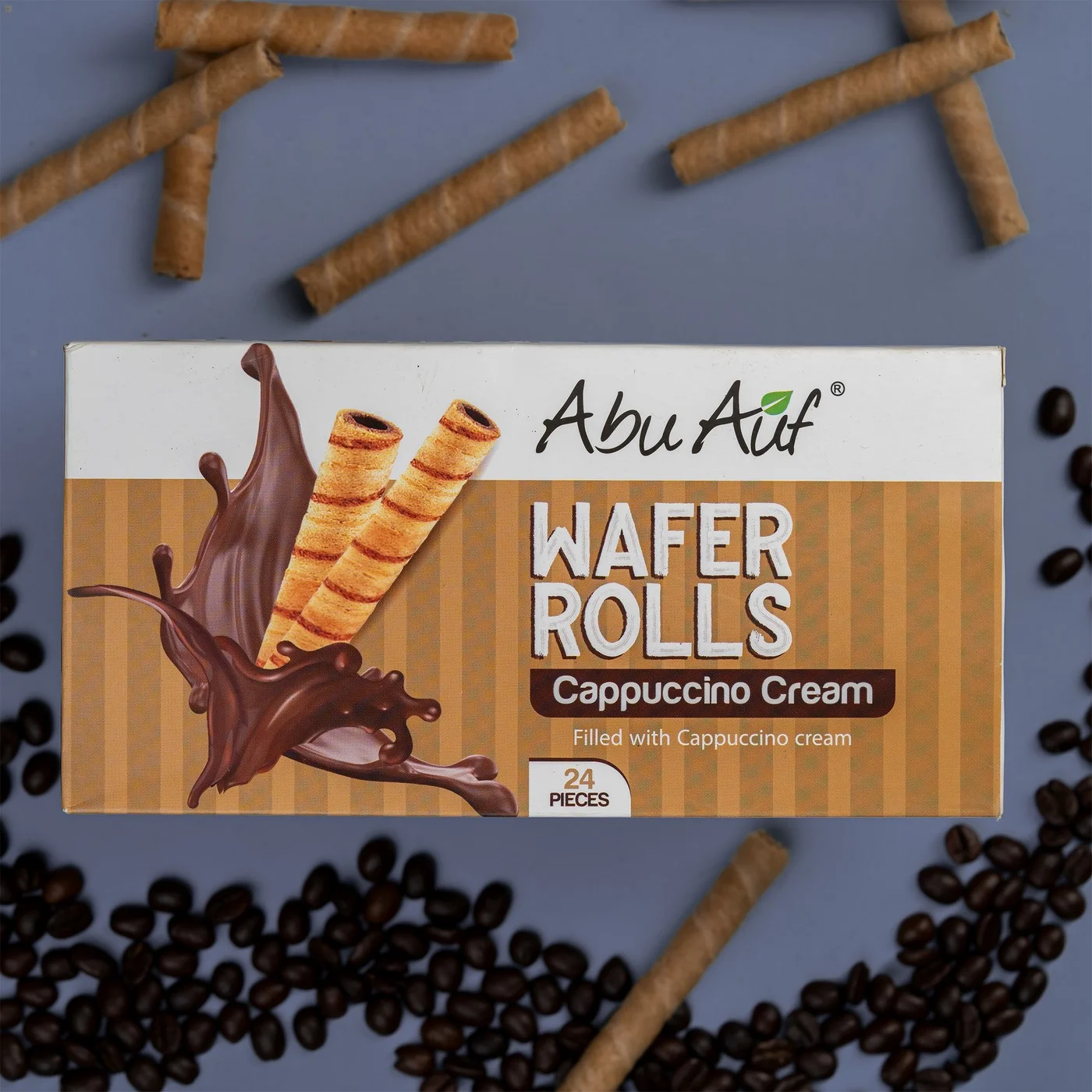 ويفر رولز كابيتشينو - 24 قطعة