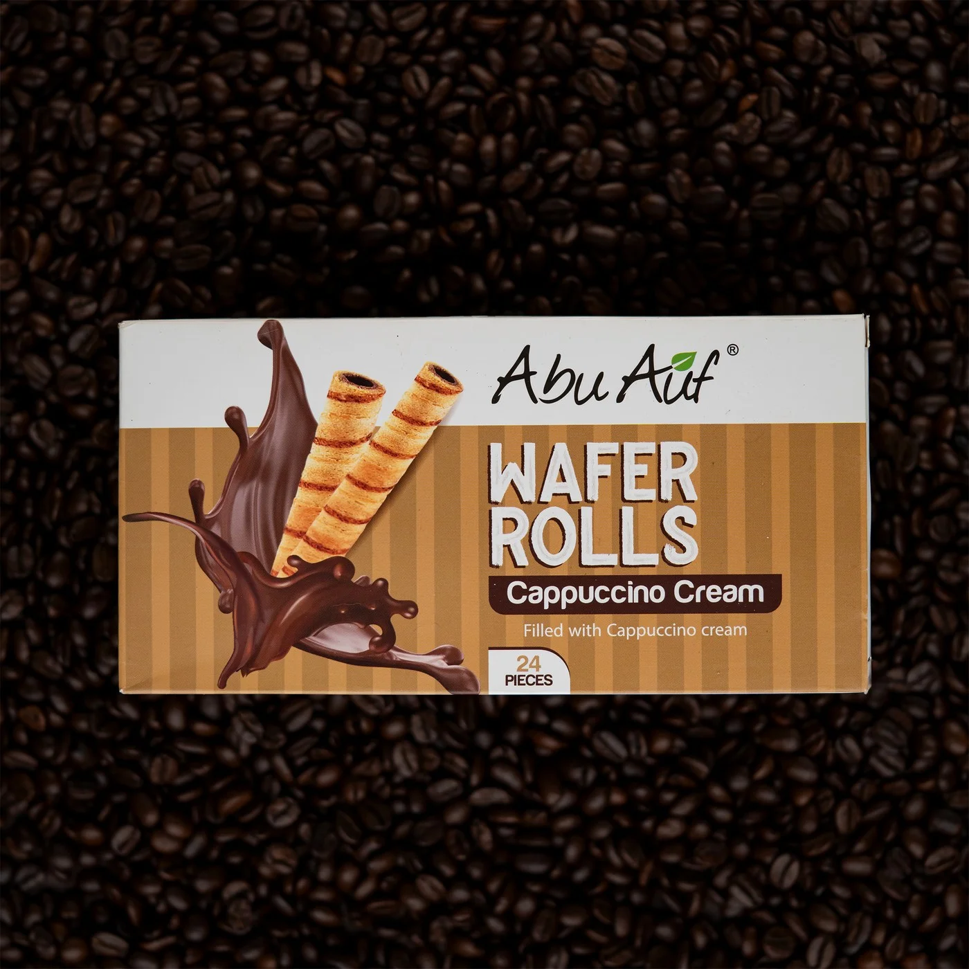 ويفر رولز كابيتشينو - 24 قطعة