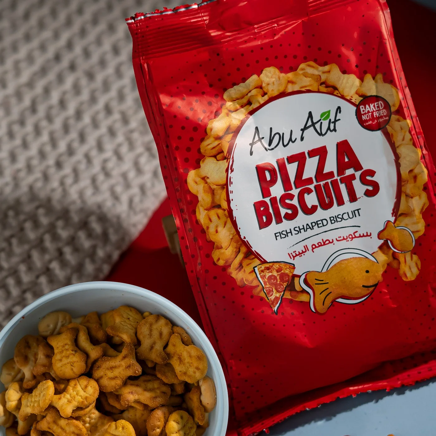 Biscuits With Pizza Flavor - 80gm