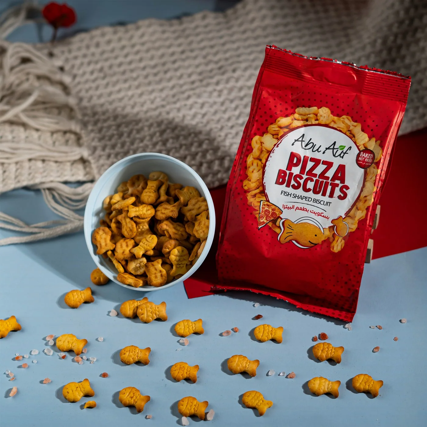 Biscuits With Pizza Flavor - 80gm