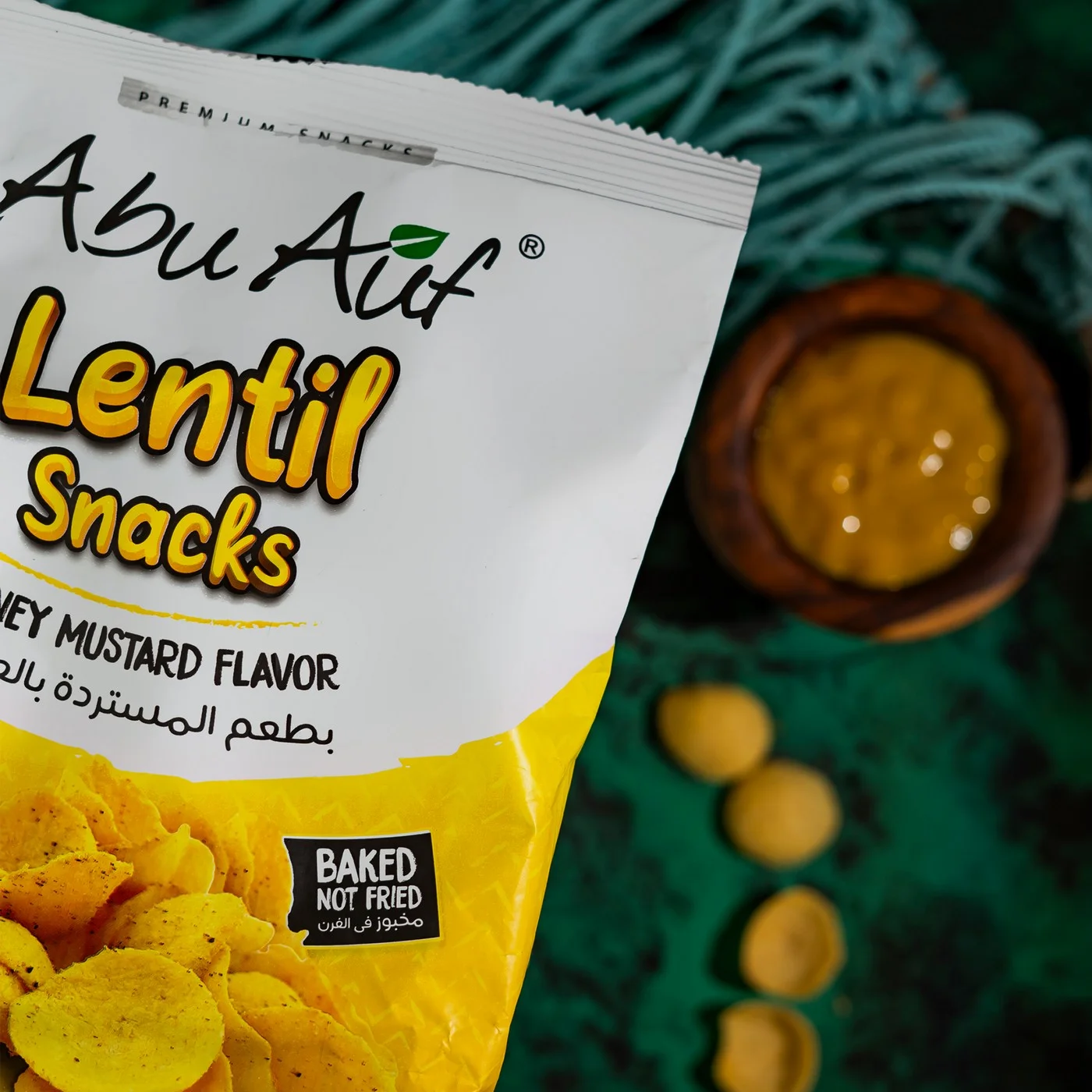 كيس سناكس عدس مسطردة بالعسل - 60 جرام