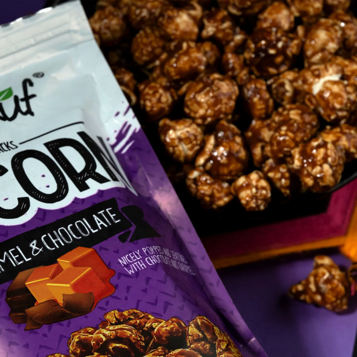 فشار بالكراميل والشوكولاته - 100 جرام