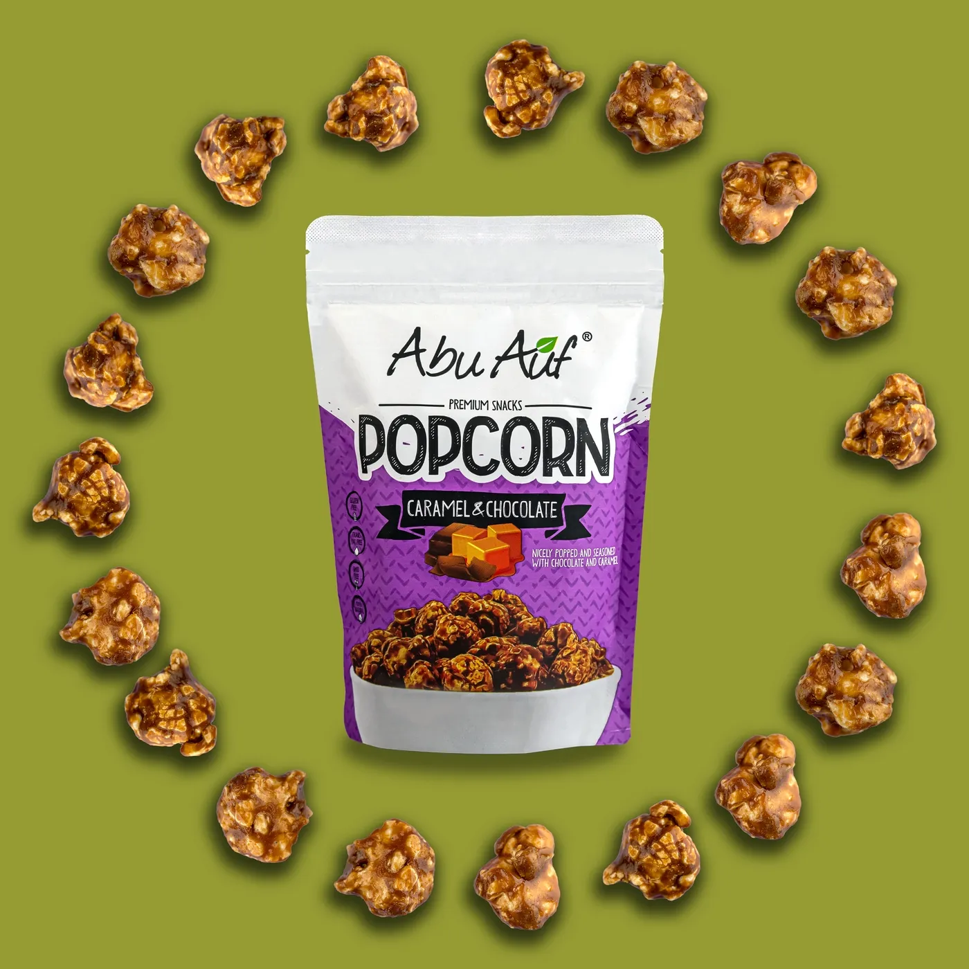 فشار بالكراميل والشوكولاته - 100 جرام