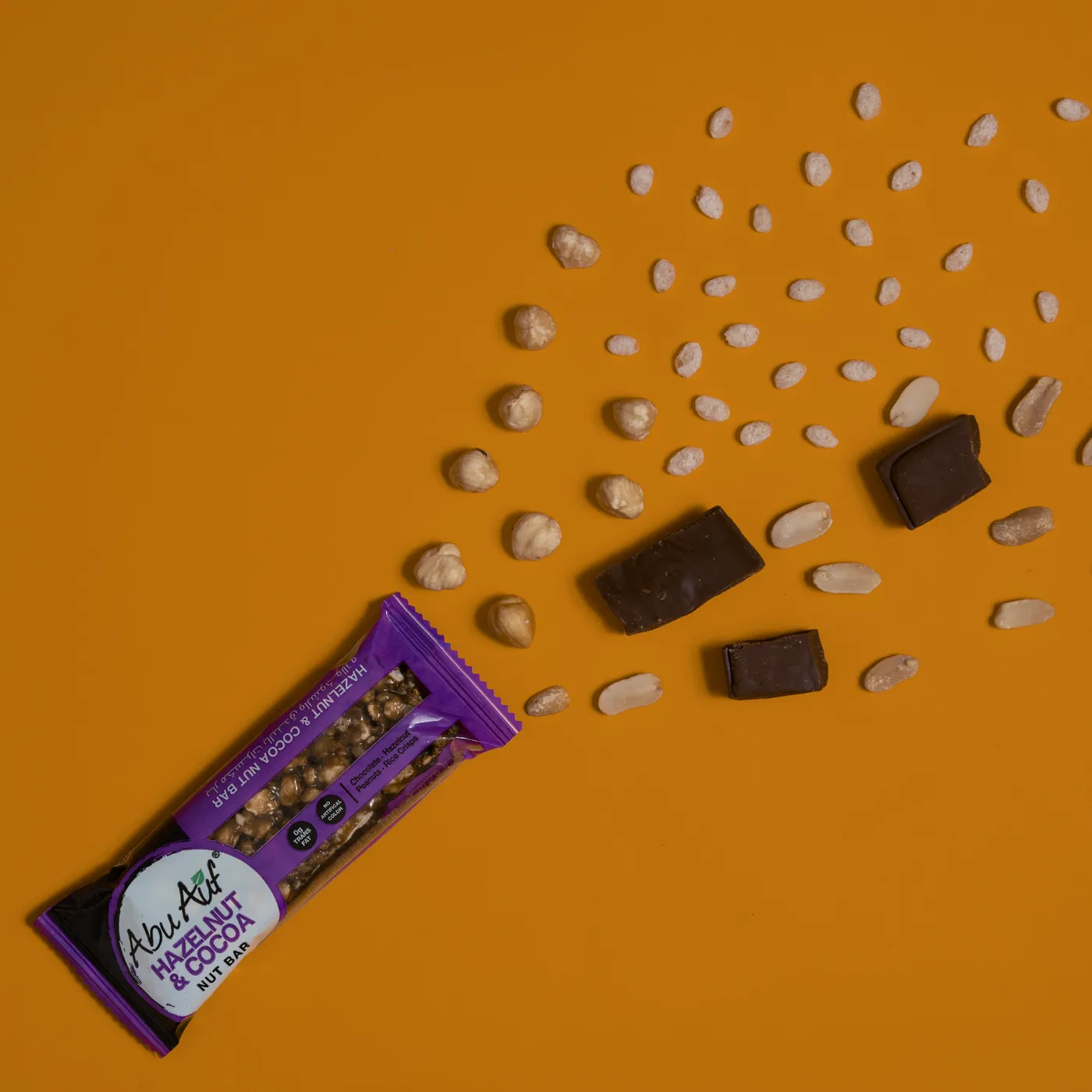 بار مكسرات بالبندق والشيكولاته - 40 جم