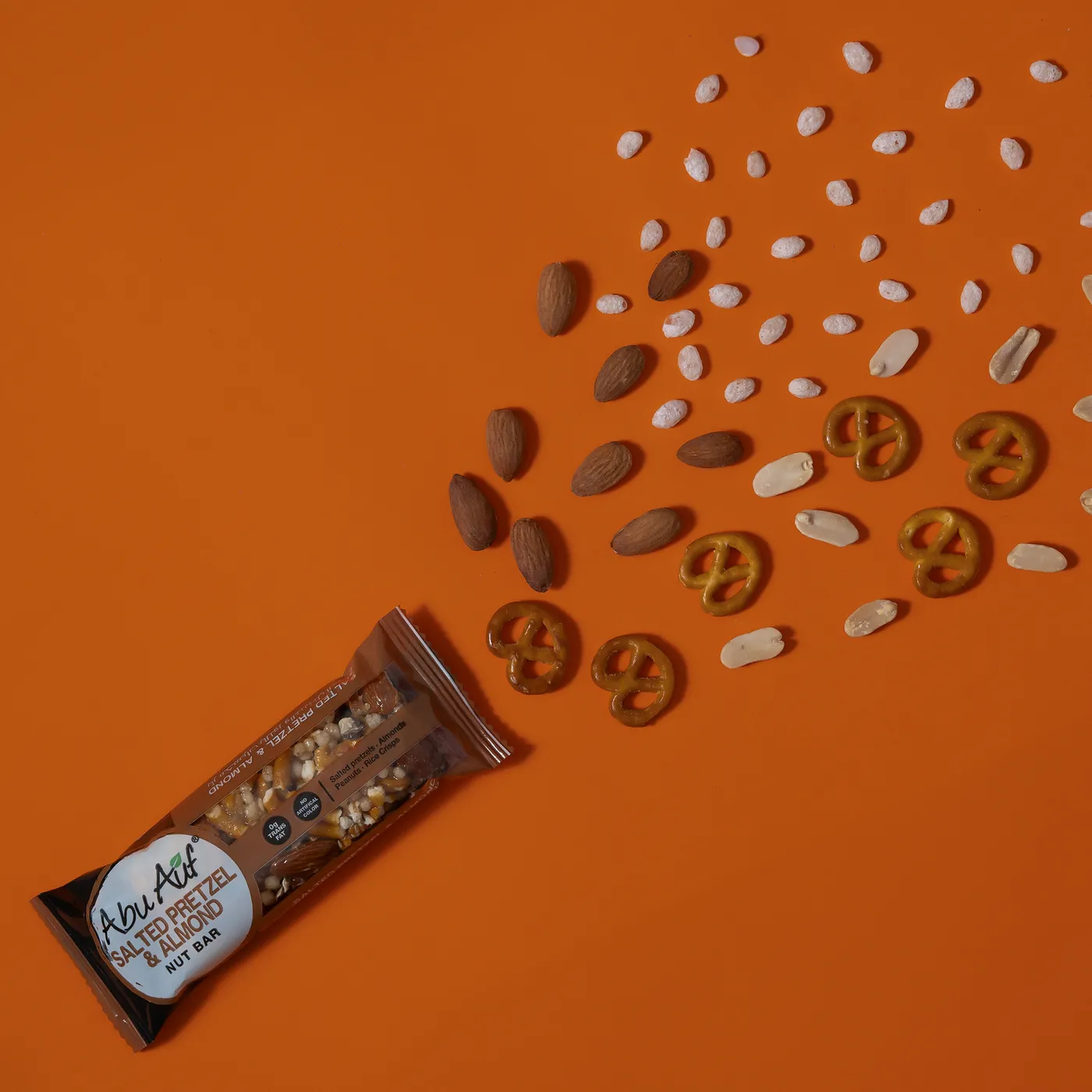 Nuts Bar Salted Pretzel & Almond- 40gm