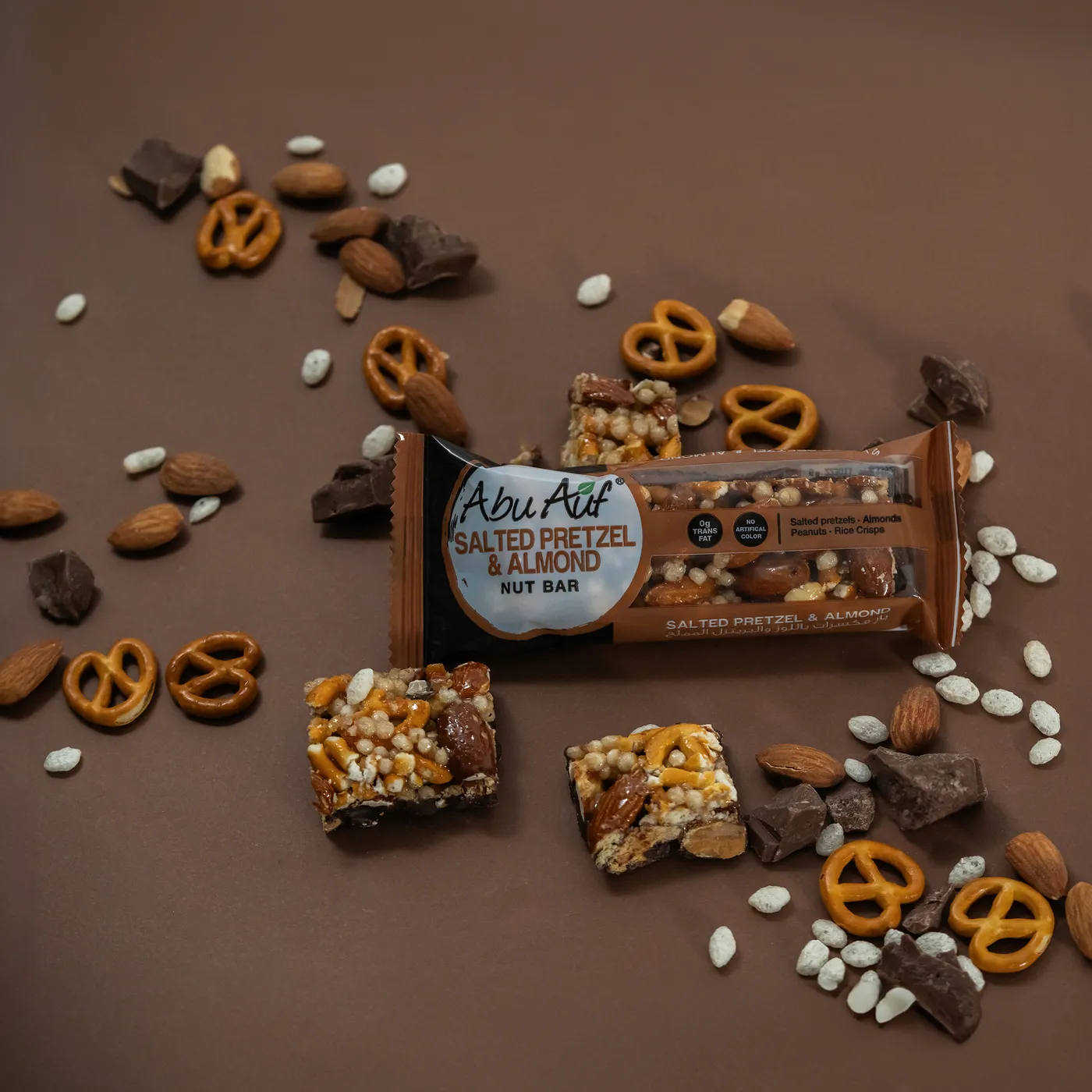 Nuts Bar Salted Pretzel & Almond- 40gm
