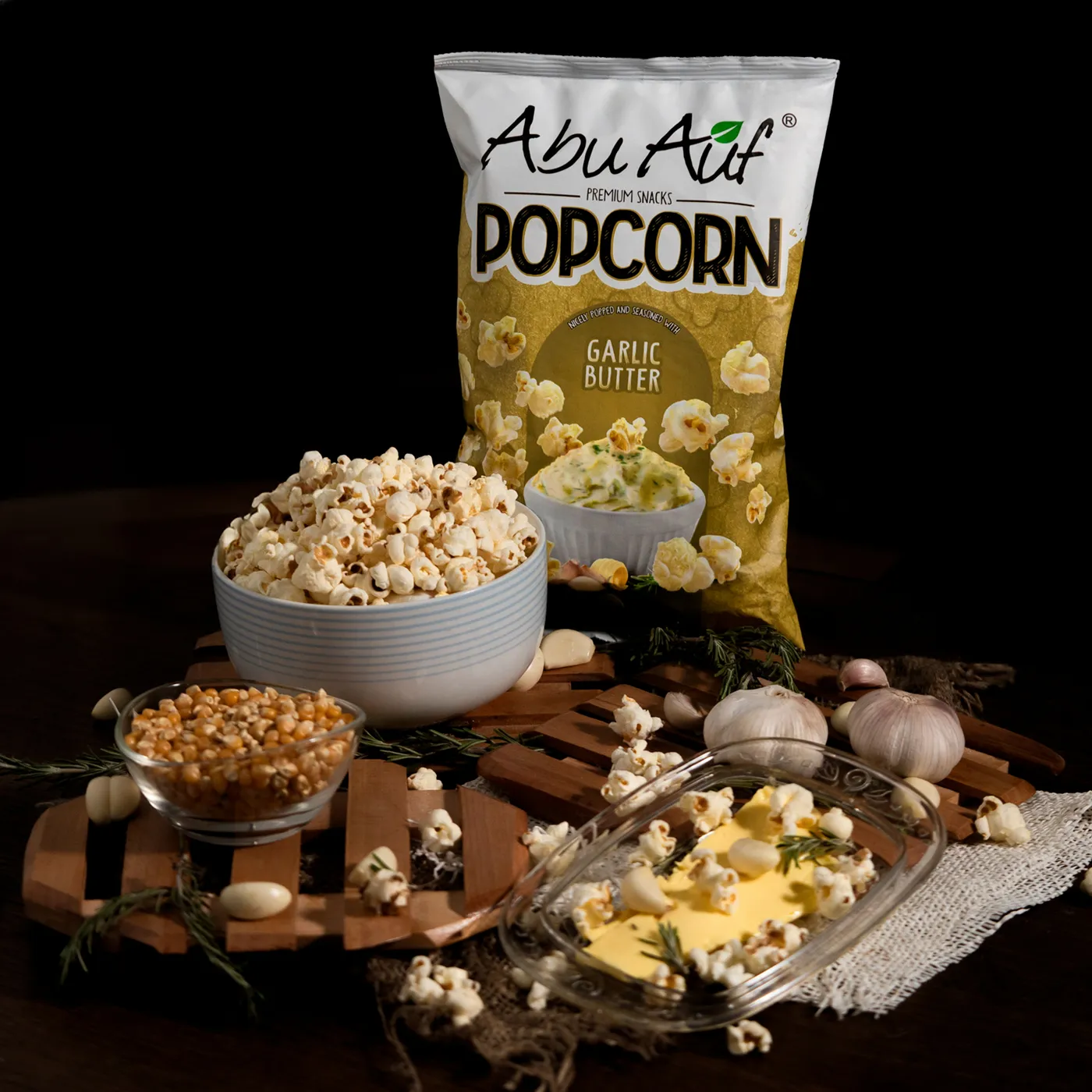 Popcorn Garlic & Butter 35g