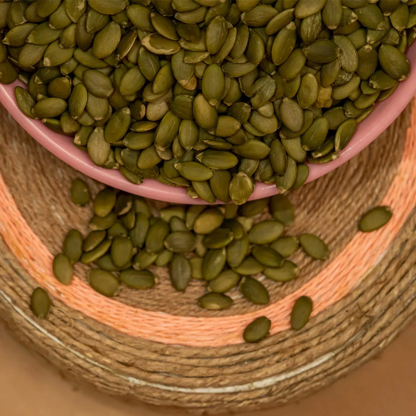 Peeled Pumpkin Seeds (Raw) - 450 GM