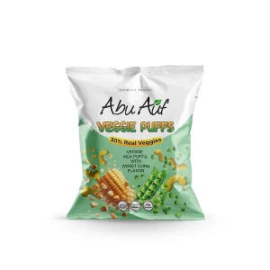 Puffs peas &amp; sweetcorn vegetables - 40g