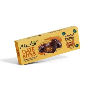 Medjool dates coated chocolate filled peanut butter - 3 Pieces