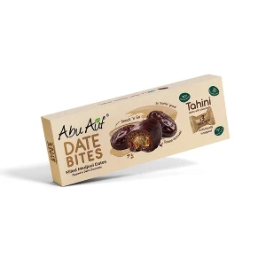 Medjool dates coated chocolate filled Tahini - 3 Pieces